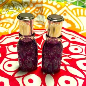 (2) Miniature Empty Bottles of Vintage Soul by Liz Claiborne